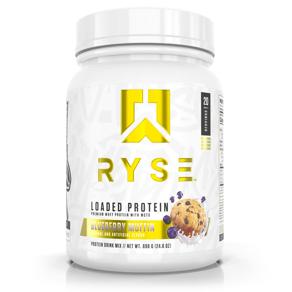 Loaded Protein Blueberry Muffin