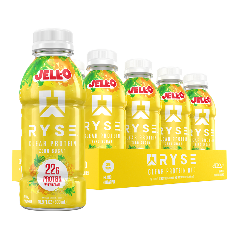 Clear Whey RTD Protein Jell-O® Island Pineapple / 12 Pack