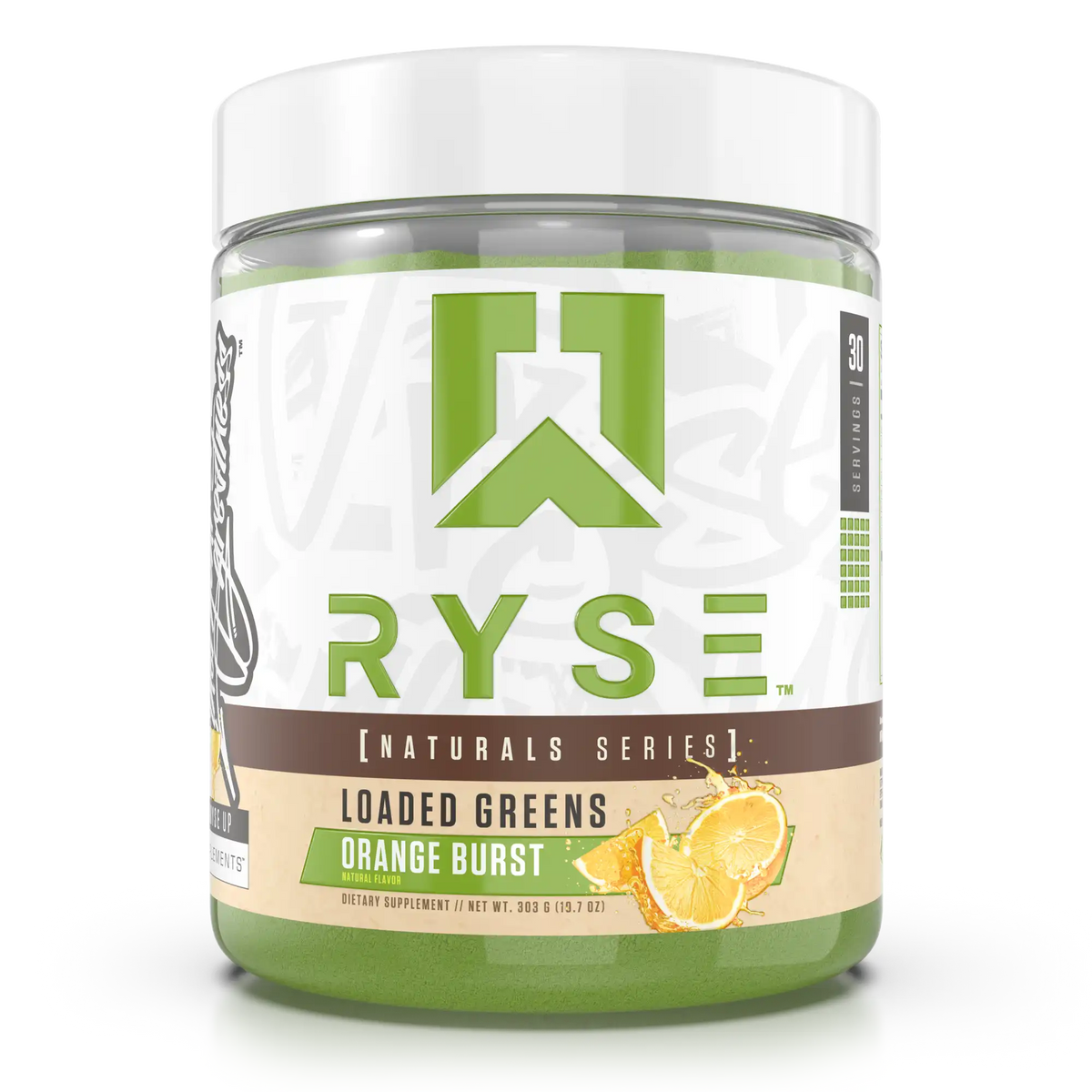 Loaded Greens Orange Burst