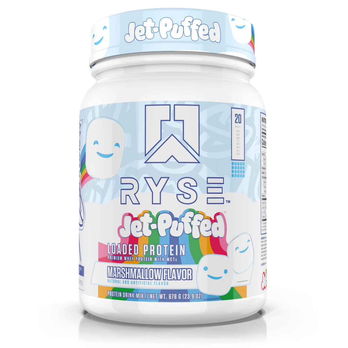 Loaded Protein Jet-Puffed™ Marshmallow