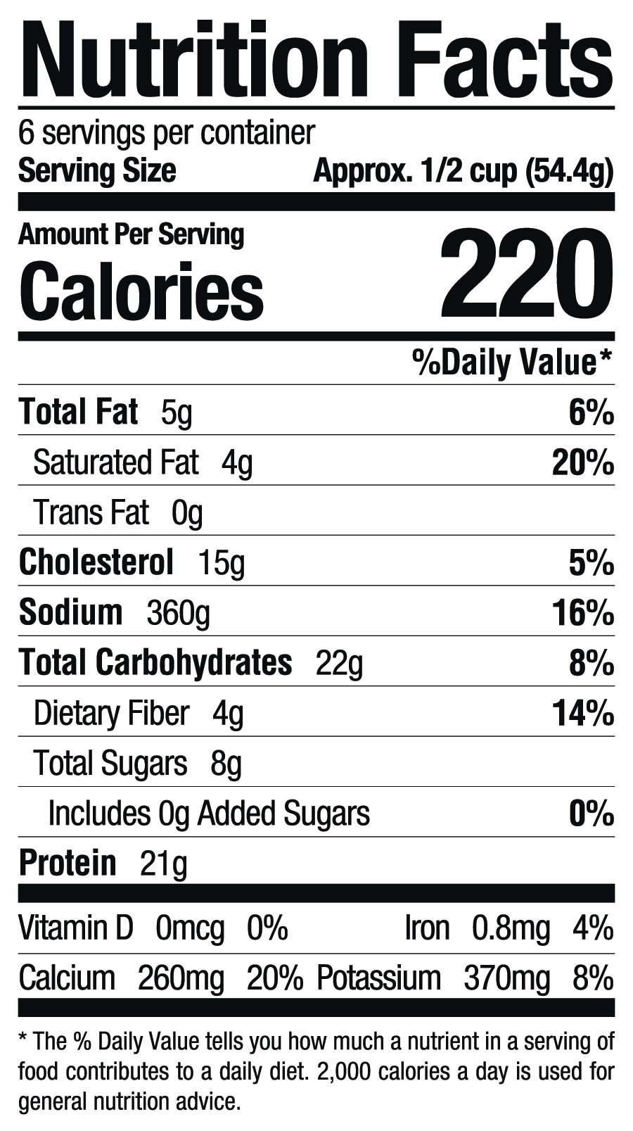 Nutrition Facts