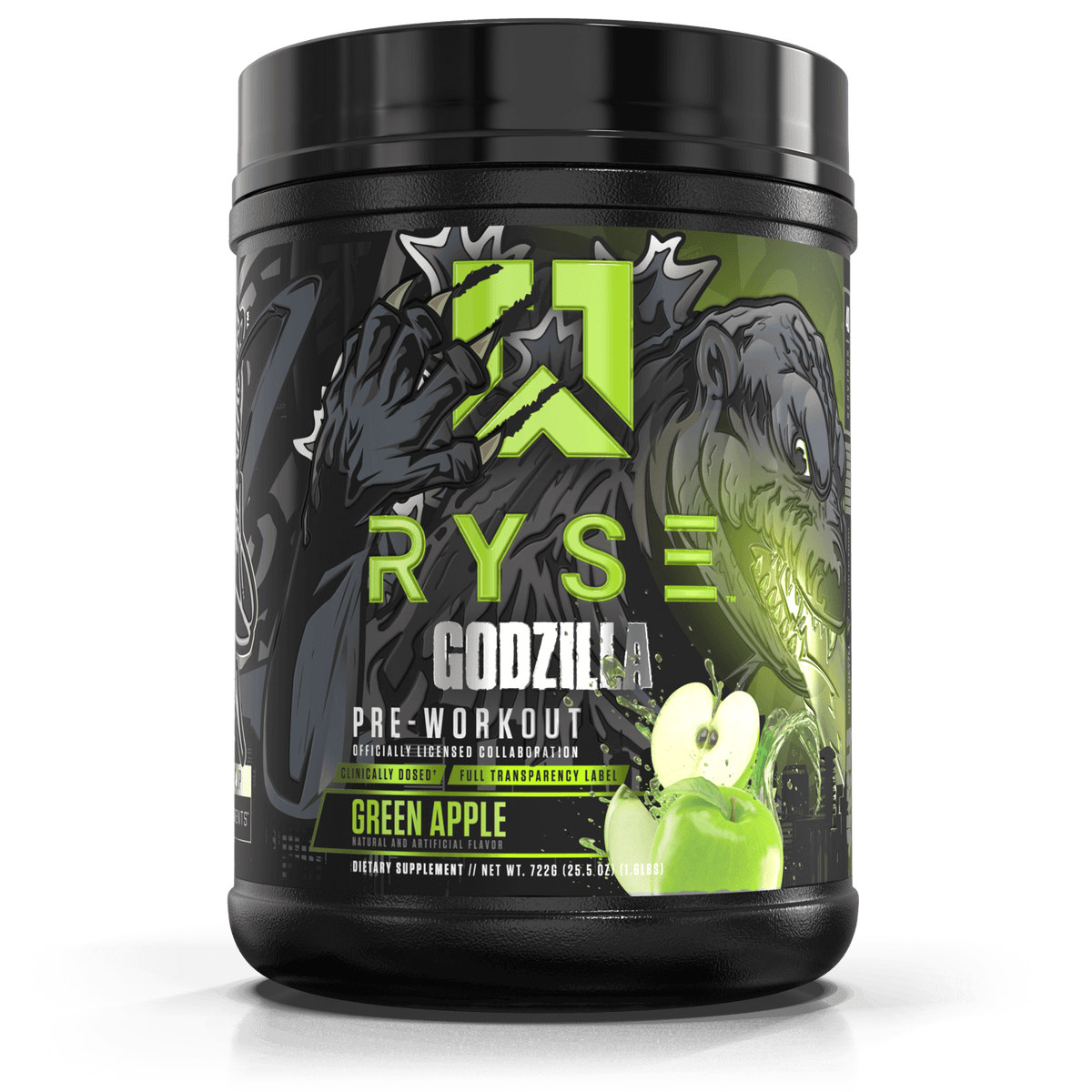 Godzilla Pre-Workout Green Apple