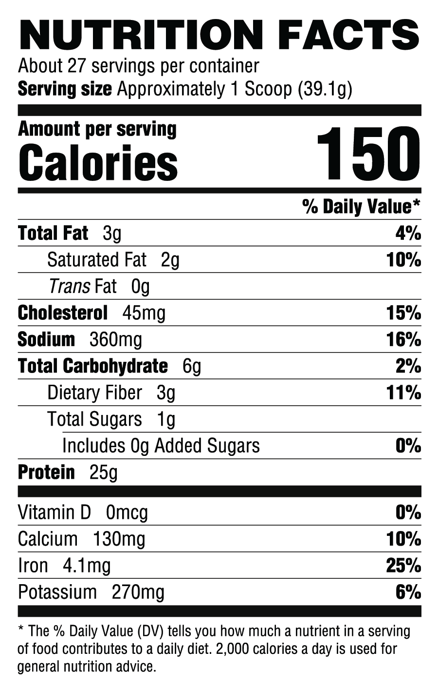 Nutrition Facts