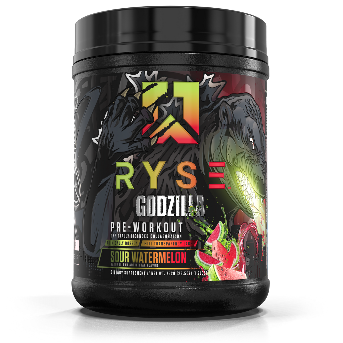 Godzilla Pre-Workout Sour Watermelon